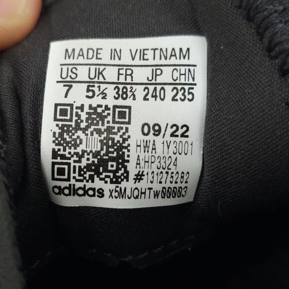 Adidas Web Boost Running Shoe Womens Size 7 Sneakers HP3324 Black Leopard - Picture 8 of 16